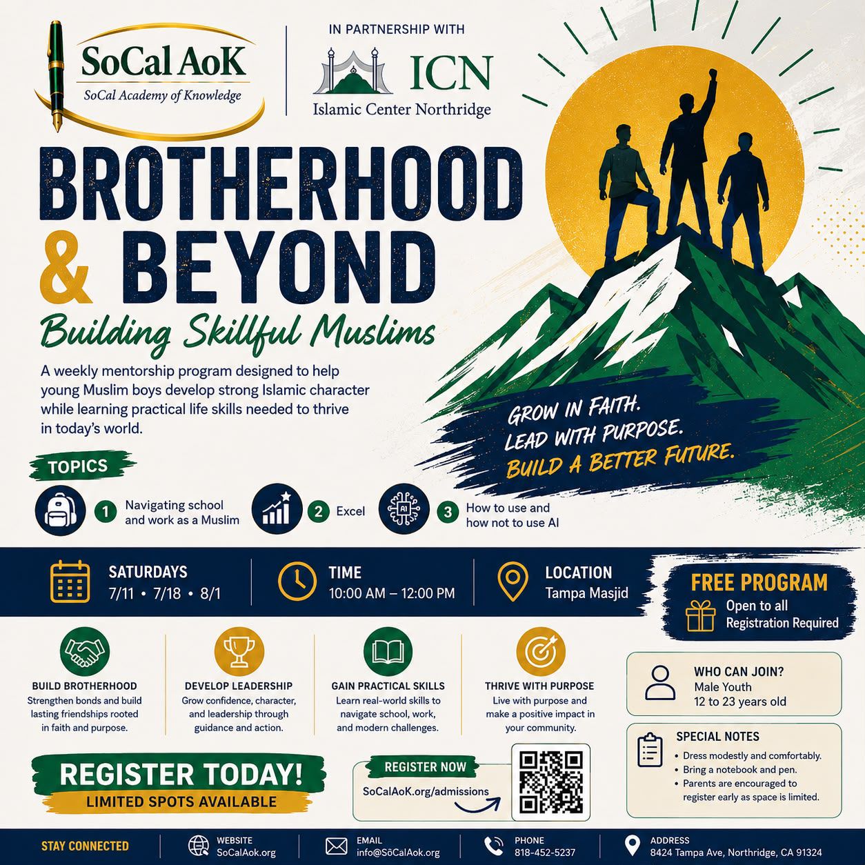 Brotherhood & Beyond - Building Skillfull Muslims